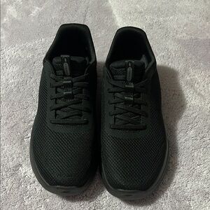 Skechers Women’s black sneakers.